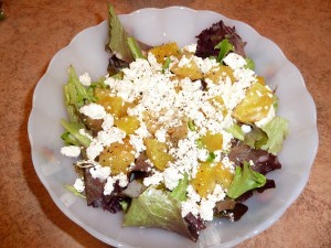 feta and beet salad