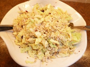 napa cabbage salad