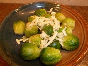 asiago brussell sprouts
