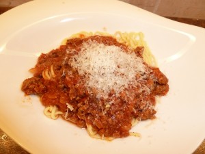 Mom's Spaghetti and Meat Sauce