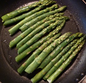 fried asparagus