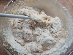 chocolate chip cookie batter