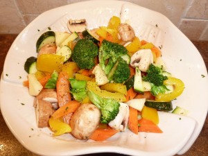 marinated mixed vegetable salad