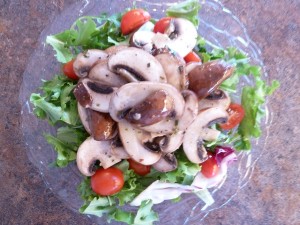Fresh Mushroom Salad