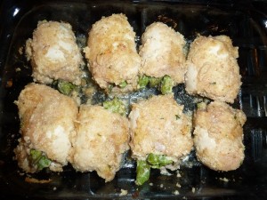 Chicken Thighs Stuffed with Asparagus