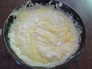 Lemon Trifle - mixture