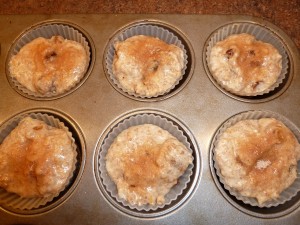 Orange Ever Ready Bran Muffins - before baking