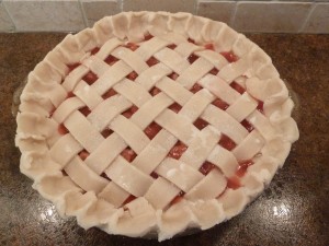 Cherry Pie - ready for baking