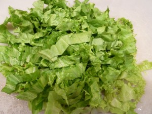 Asiago Pinwheels - lettuce