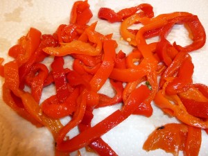 Asiago Pinwheels - peppers