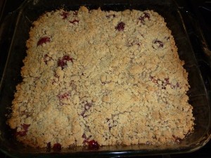 Cherry Oatmeal Squares