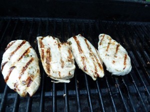 Piquante Grilled Chicken - on the bbq