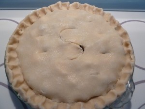 saskatoon berry pie