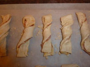 Proscuito Parmesan Sticks - ready to bake