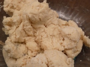 Butter Flake Biscuits - add eggs and milk