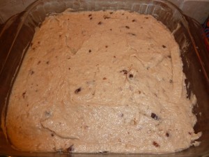 Lumberjack Cake - ready to bake