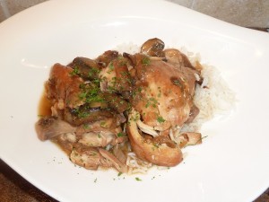 Slow Cooker Chicken with Mushrooms