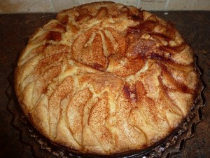 Cinnamon Sugar Pear Cake