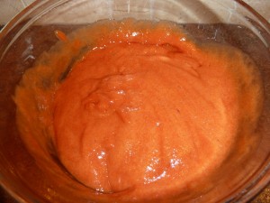 Tomato Soup Cake - dissolve the soda in the soup