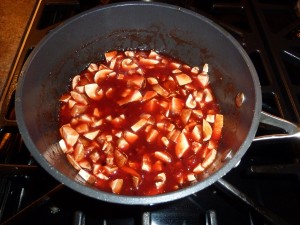 Appetizer Meatballs - the sauce