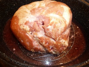Ginger Ale Baked Ham - ready to bake