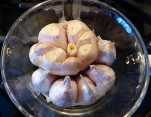 Roasted Garlic Spread - bake until cloves are soft