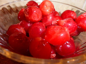 sour cherries