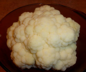 Roasted Cauliflower - steam
