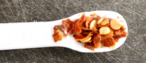 Ginger Apple Chutney - add dried chilis