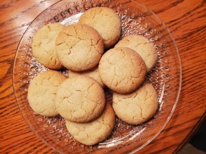 dunkable sugar cookie